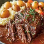 Rich Slow-Cooked Beef Pot Roast First Image