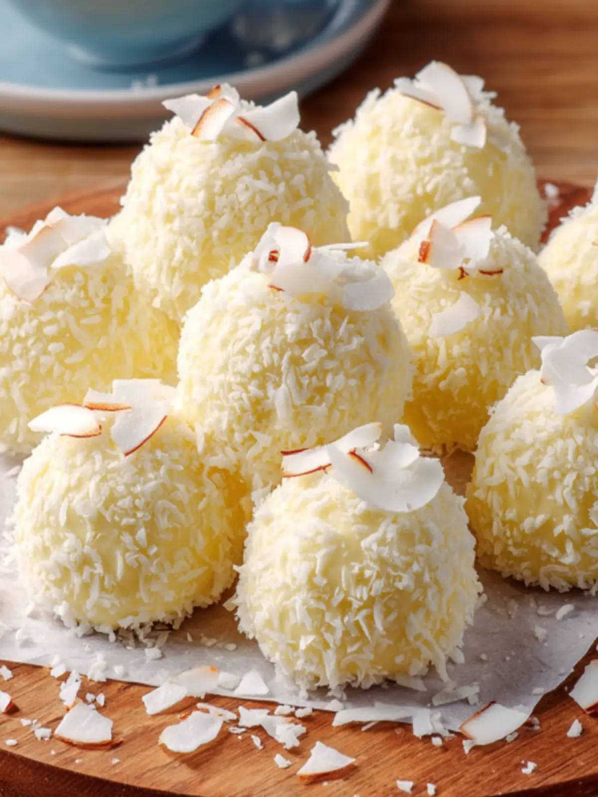 White Chocolate Coconut Truffles First Image