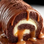 Rich Chocolate Caramel Swiss Roll First Image