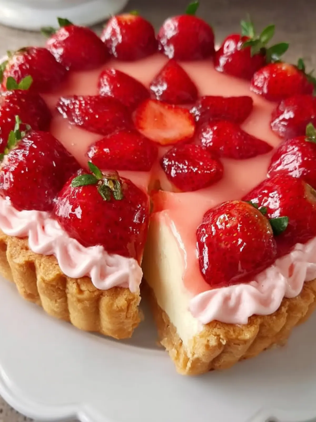 Strawberry Cream Tart Delight First Image