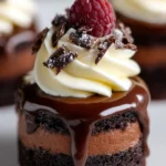 Decadent Chocolate Mini Cakes First Image