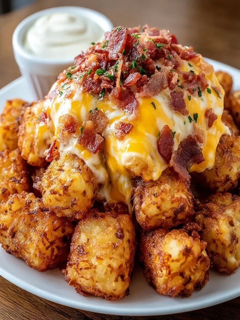 Loaded Cheesy Bacon Tater Tots First Image