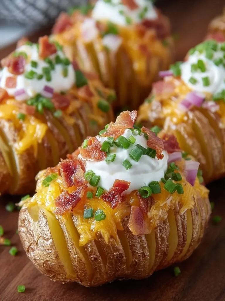 Loaded Hasselback Potatoes Delight First Image