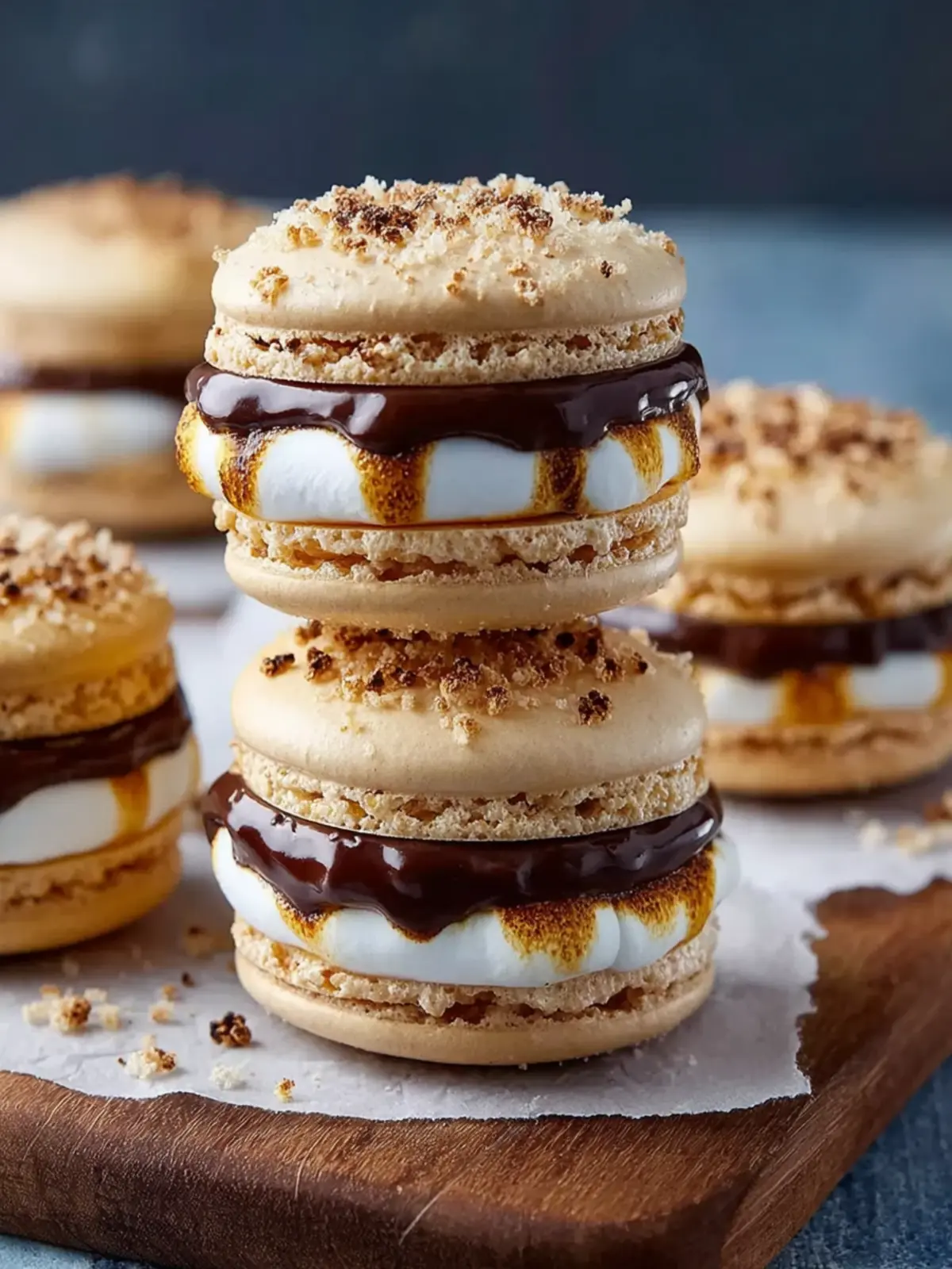 S’mores Macarons First Image