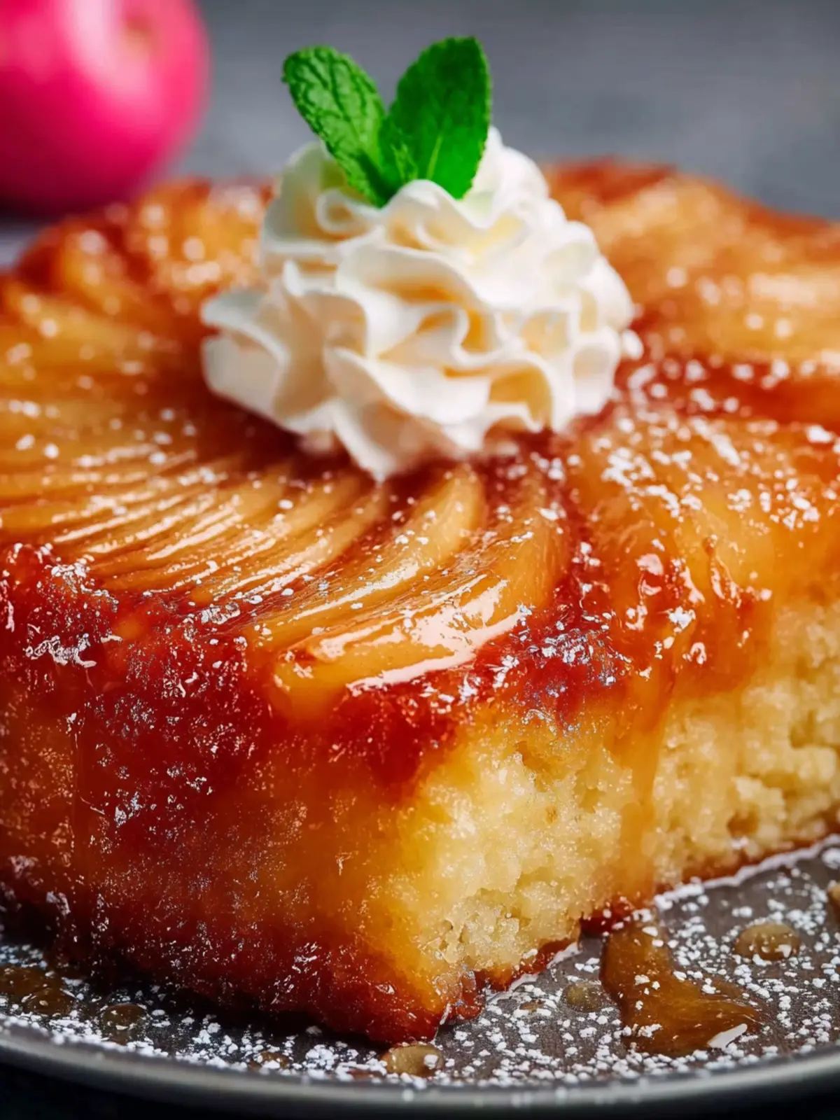 Apple Upside Down Cake First Image