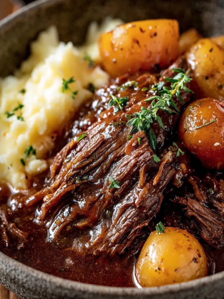 Slow-Cooked Beef Pot Roast First Image