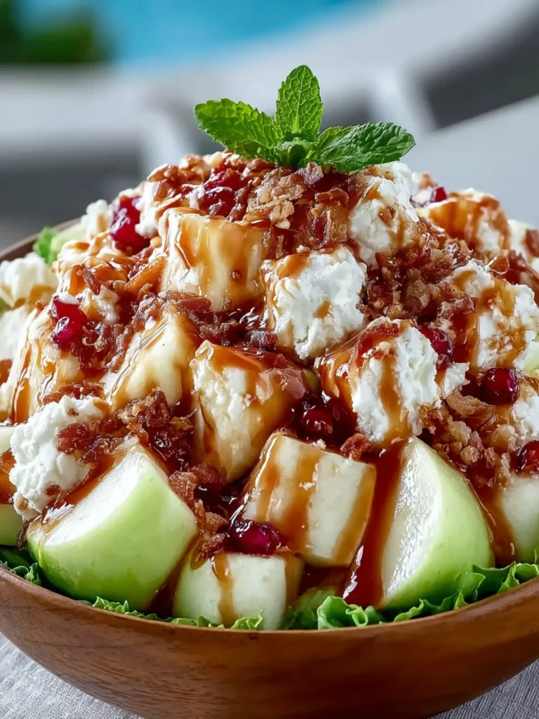 Easy Snicker Apple Salad First Image