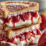 Strawberry Cream Cheese Sandwich Delight First Image