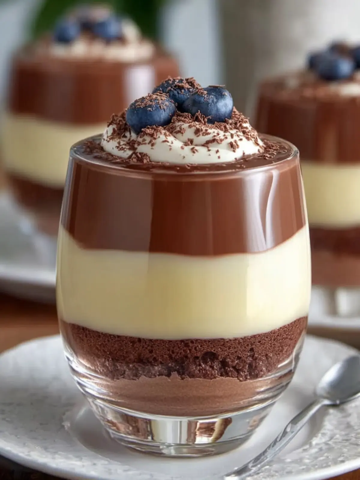 Layered Chocolate Coffee Mousse First Image