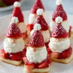 Easiest Strawberry Santas First Image