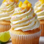 Mango Key Lime Cupcakes First Image