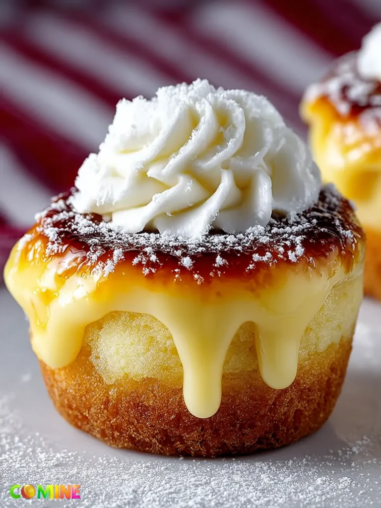 Vanilla Bean Crème Brûlée Cheesecake Cupcakes First Image