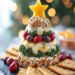 Christmas Tree Cheese Ball First Image