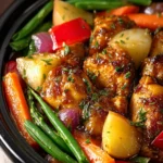 Honey Garlic Chicken With Vegetables First Image