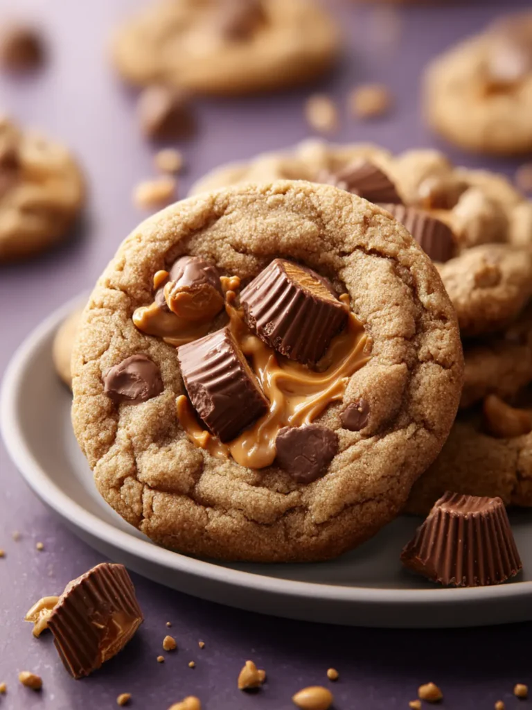 Peanut Butter Cup Cookies First Image