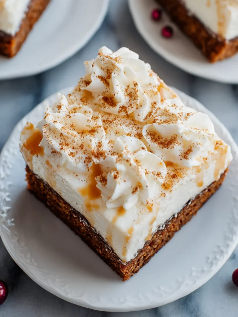 Gingerbread Cake with Luscious Cream Cheese Frosting: Ultimate Holiday Dessert First Image