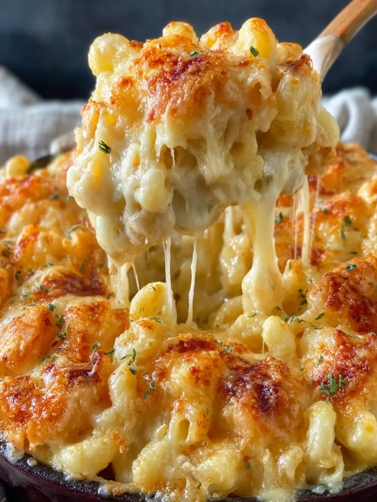 Southern Soul Food Baked Mac and Cheese First Image