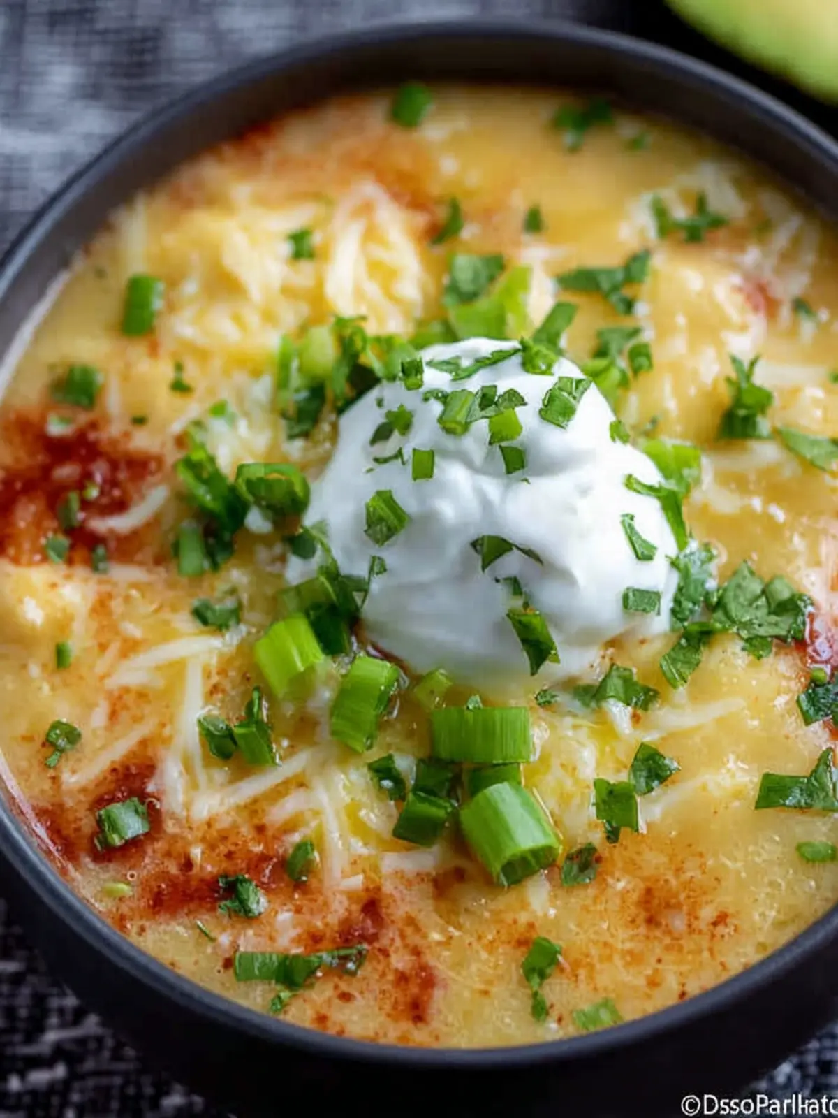 Keto Chicken Enchilada Soup First Image