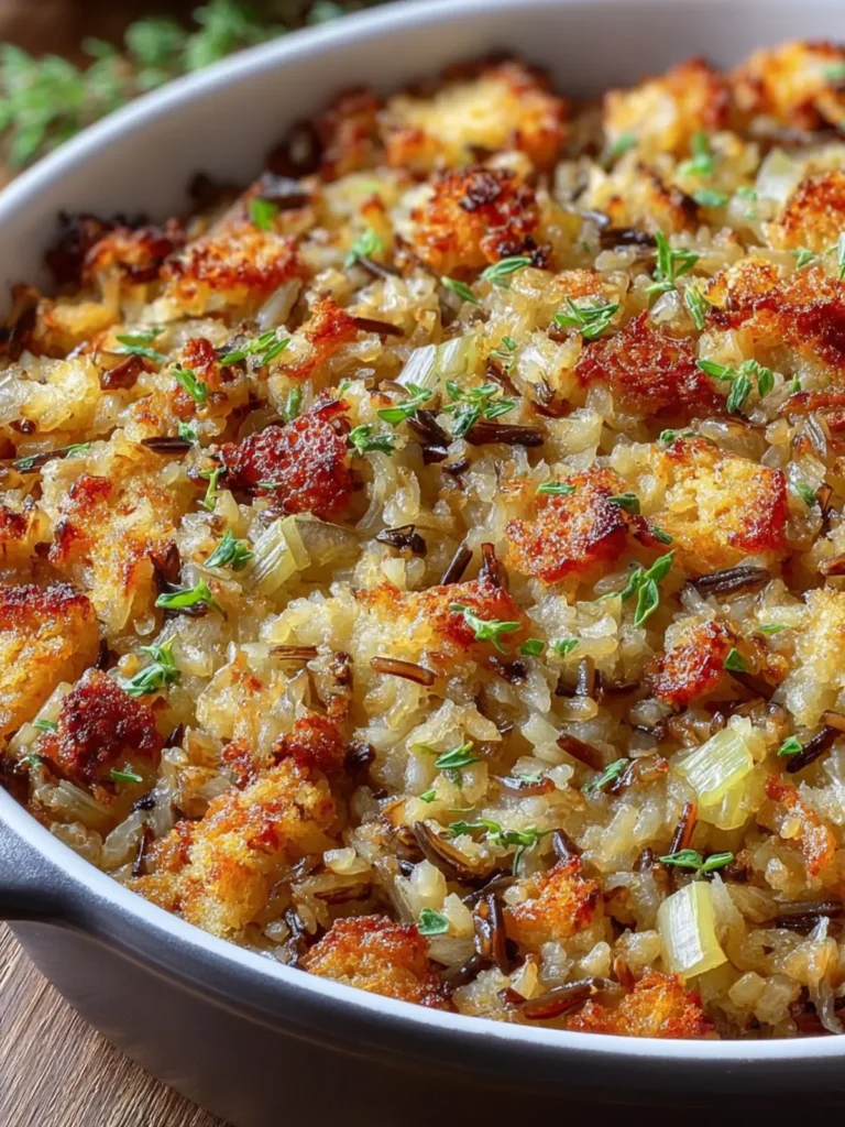 Cozy Wild Rice Stuffing Recipe for Ultimate Comfort First Image