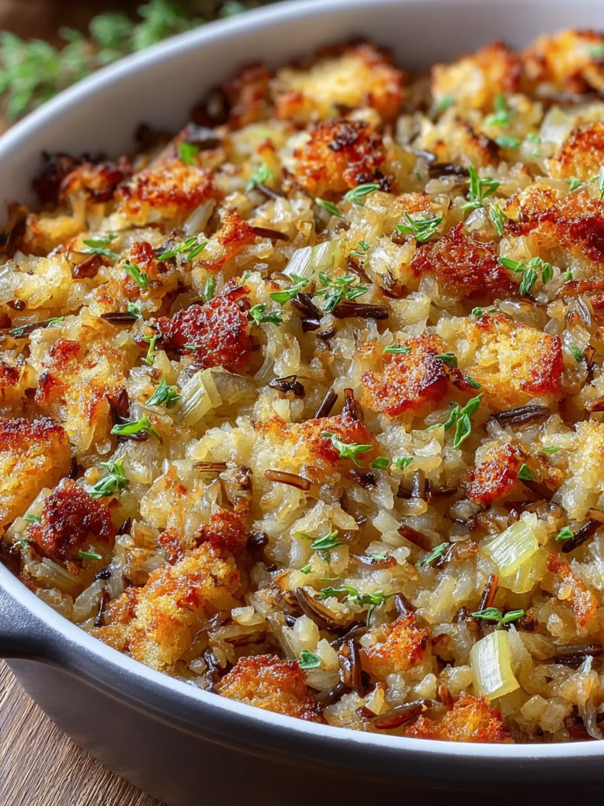 Cozy Wild Rice Stuffing Recipe for Ultimate Comfort First Image