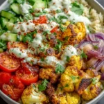 Flavorful Roasted Cauliflower Shawarma Bowls Recipe First Image