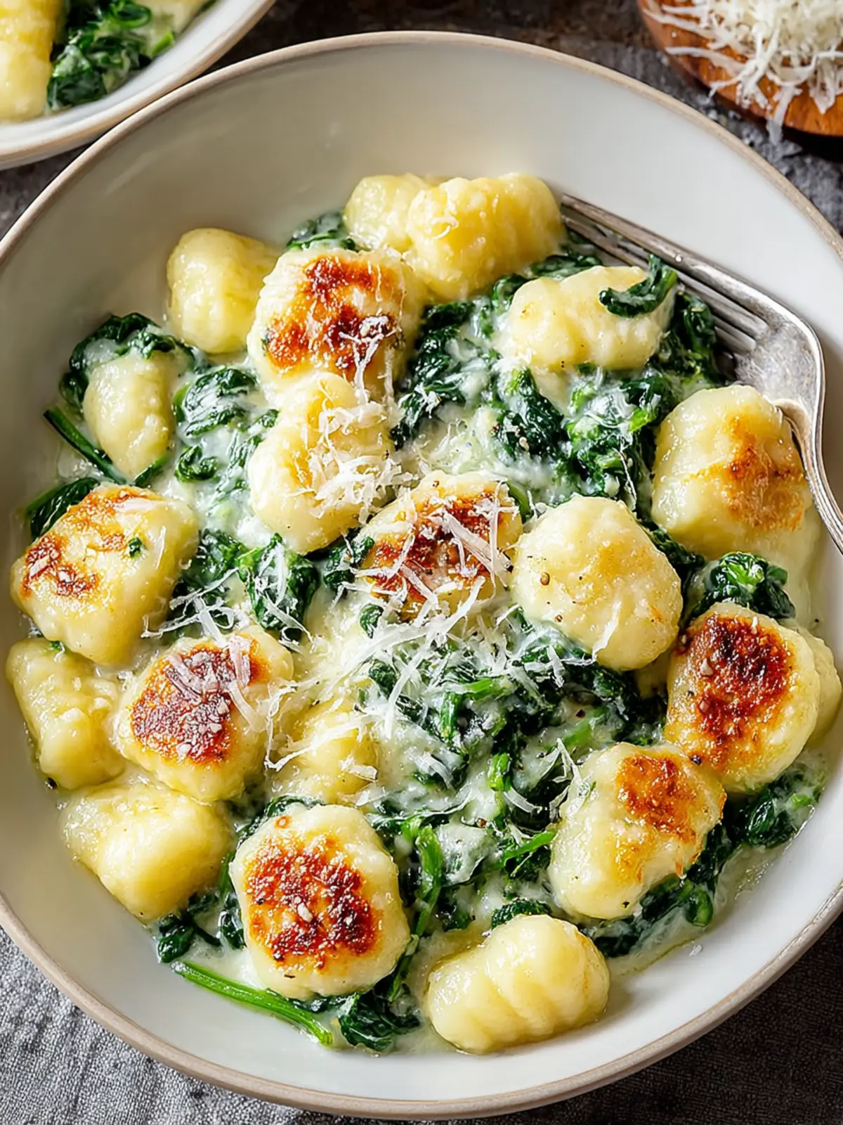 Irresistible Creamy Spinach and Ricotta Gnocchi Recipe First Image