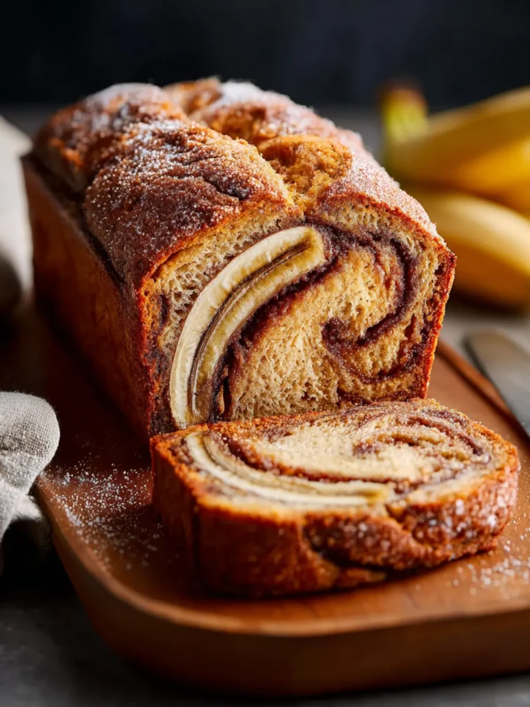 Cinnamon Swirl Banana Bread First Image