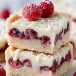 Irresistible White Chocolate Raspberry Cookie Bars Recipe First Image