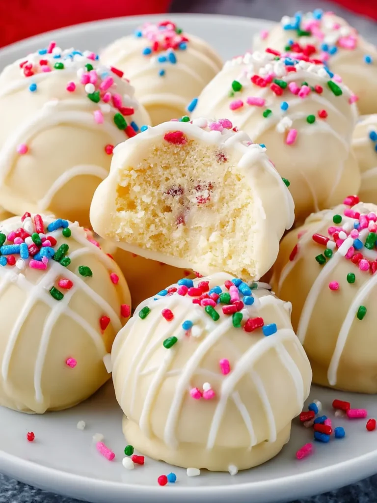 Sugar Cookie Truffles First Image