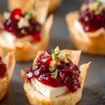 Cranberry Brie Bites First Image