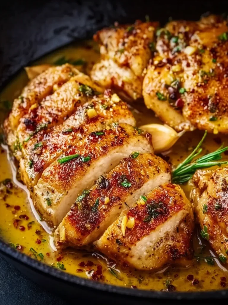 Skillet Garlic Butter Chicken First Image