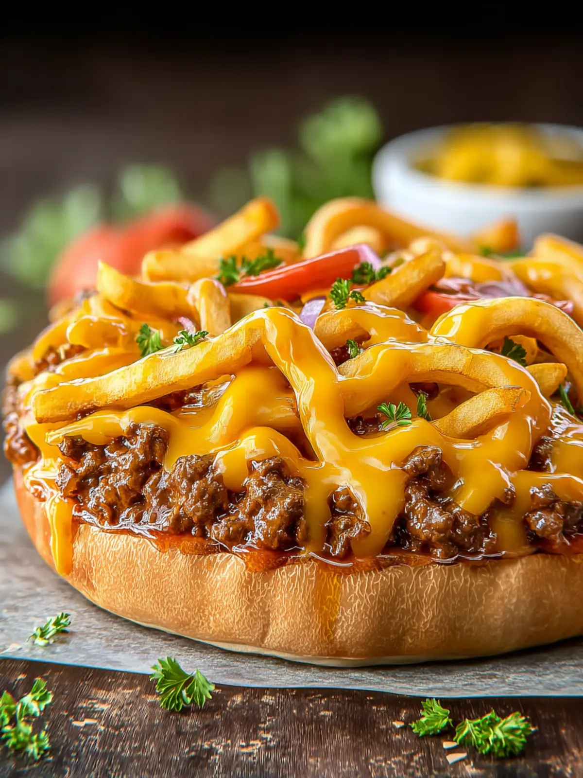 Cheeseburger French Fry Casserole First Image