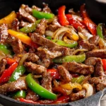 Delicious Pepper Steak Skillet First Image