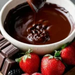 Quick Chocolate Fondue First Image