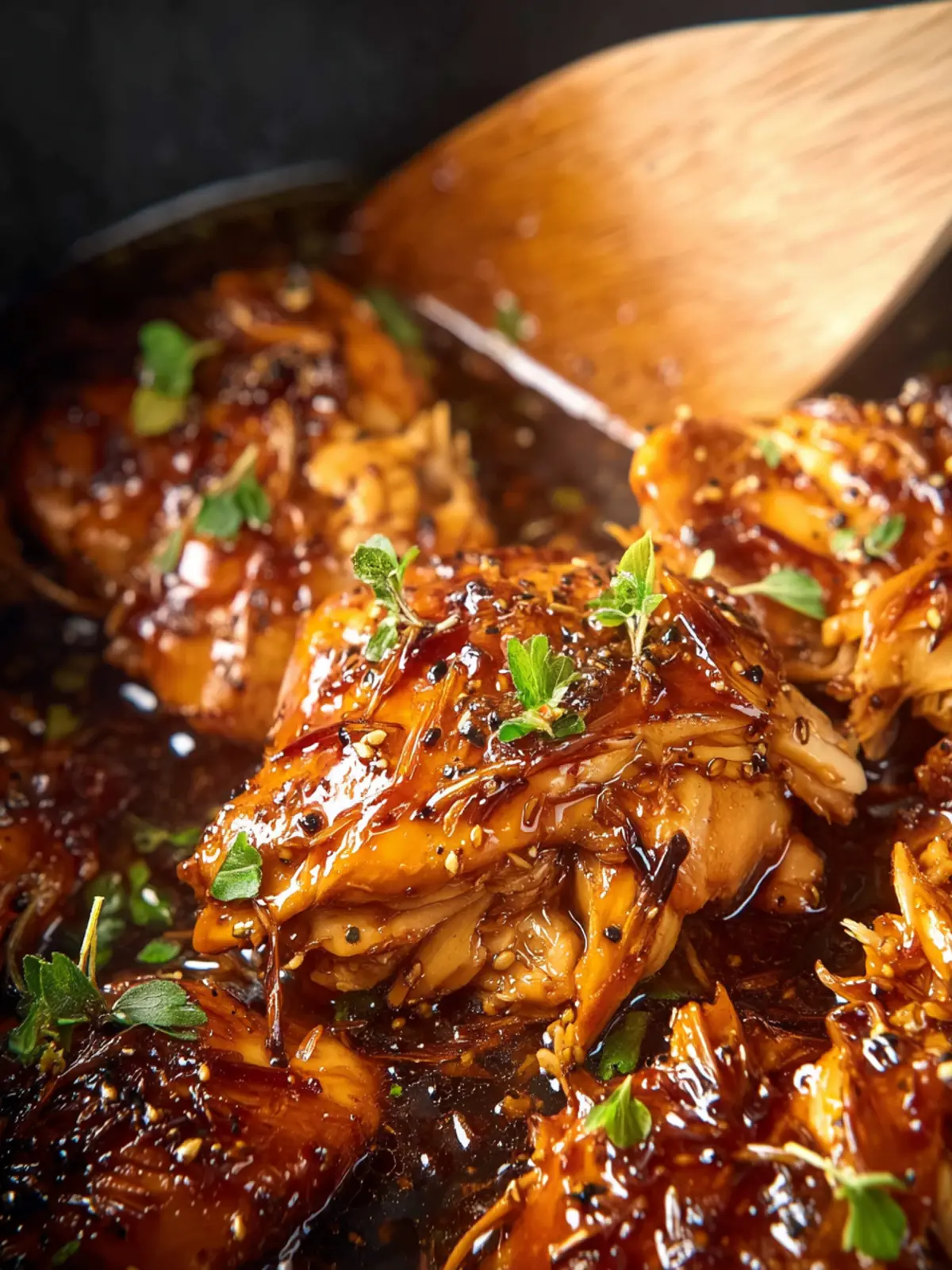 Slow Cooker Honey Garlic Chicken First Image