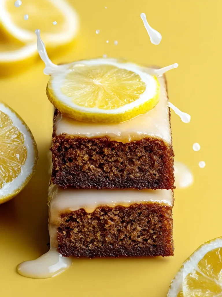 Zesty Lemon Brownies: A Sweet Slice of Sunshine First Image