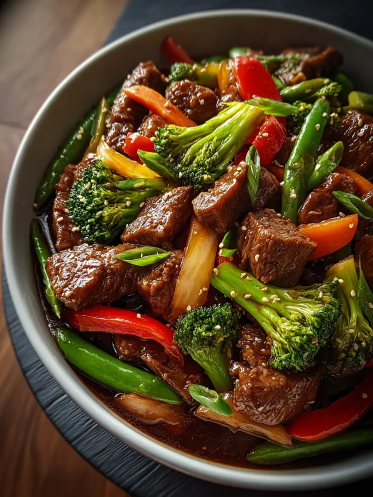 Savory Beef Stir Fry With Fresh Vegetables – Quick & Tasty First Image