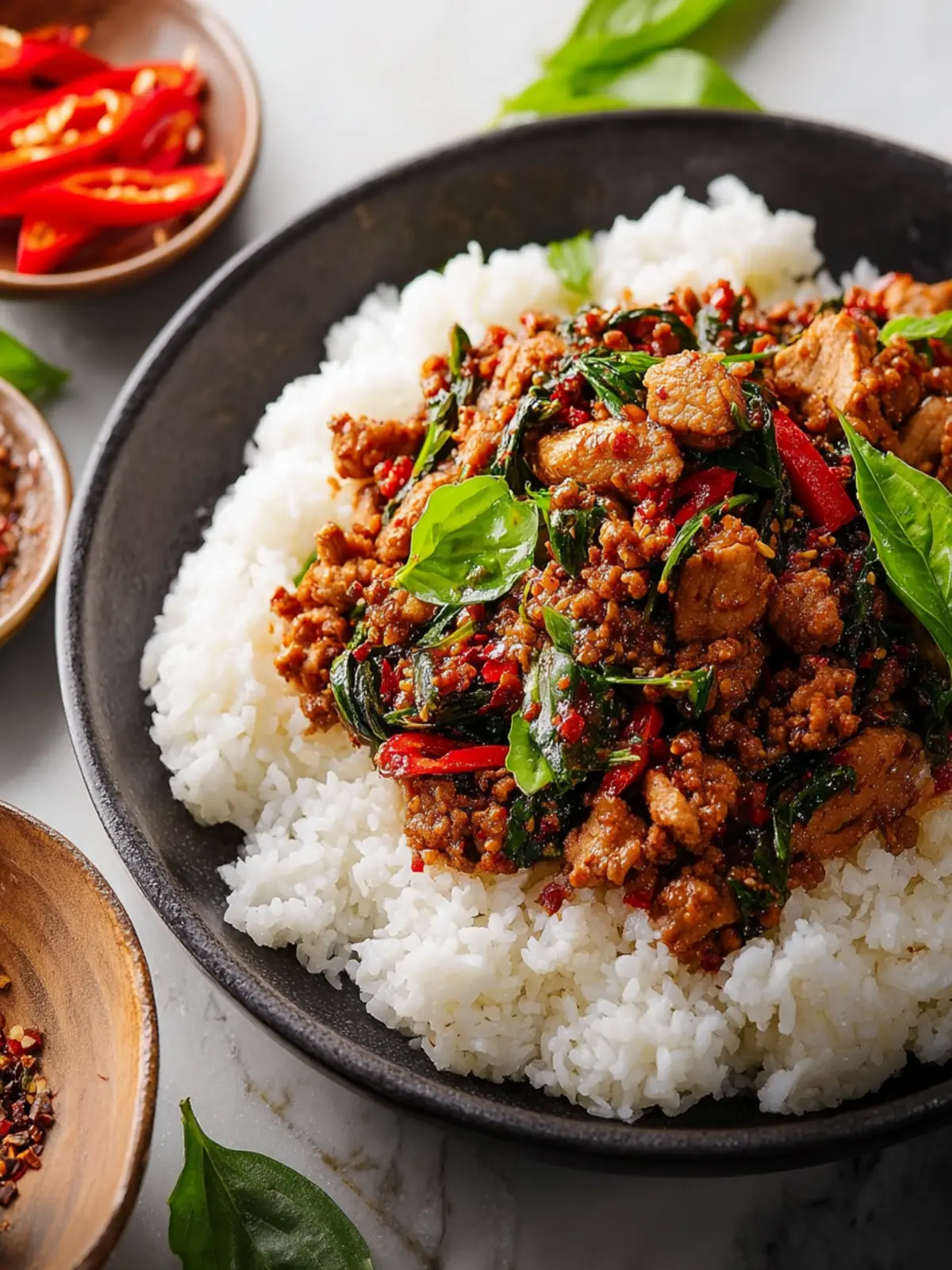 Thai Basil Chicken First Image