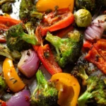 Sheet Pan Roasted Vegetables First Image