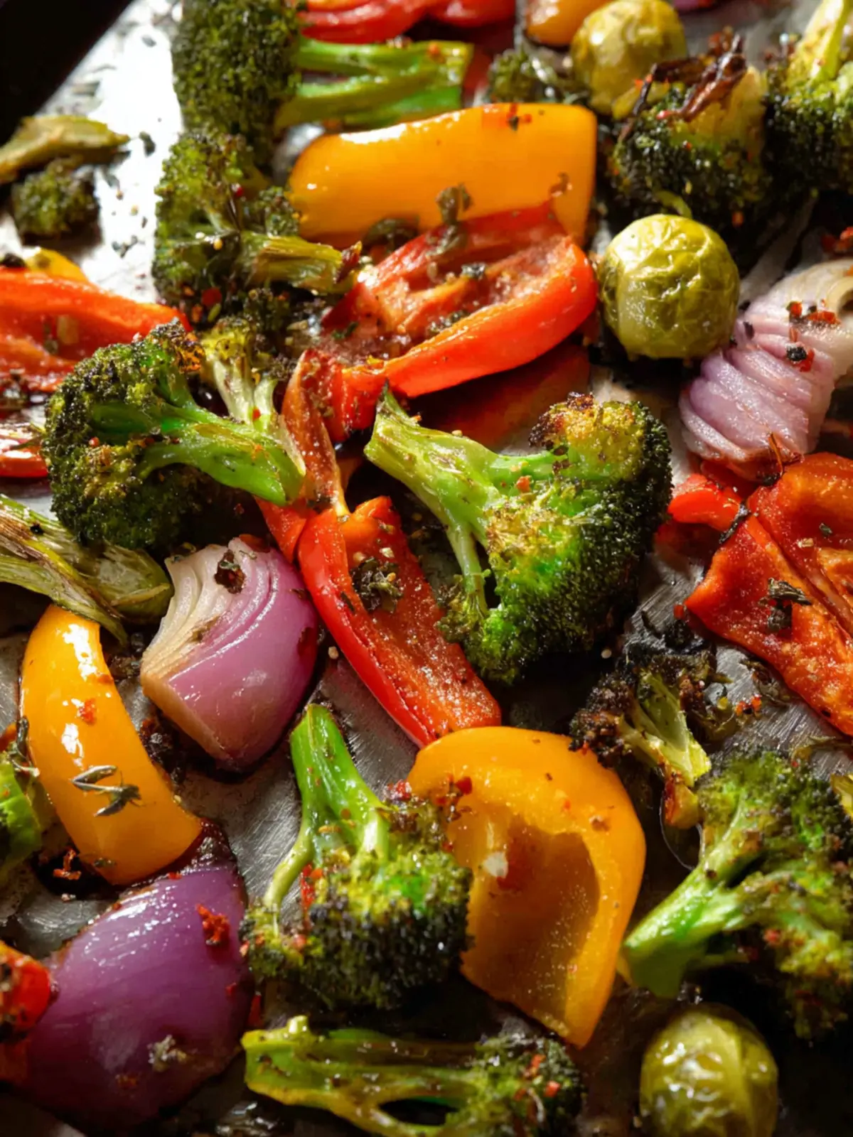 Sheet Pan Roasted Vegetables First Image