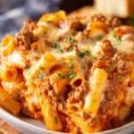 Baked Ziti with Ground Beef First Image