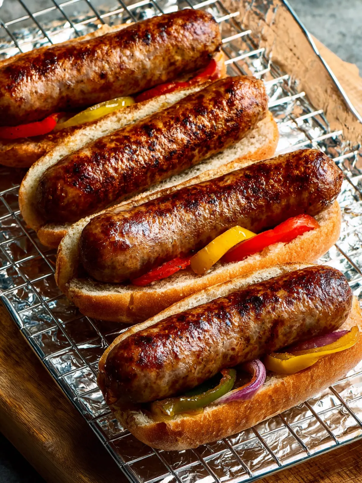 Air Fryer Brats First Image