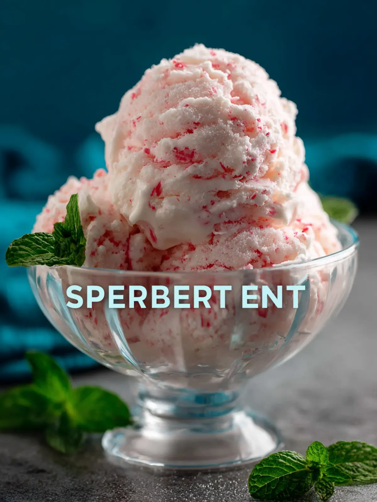 Peppermint Sherbet (dairy-free, low or nonfat, healthier) First Image