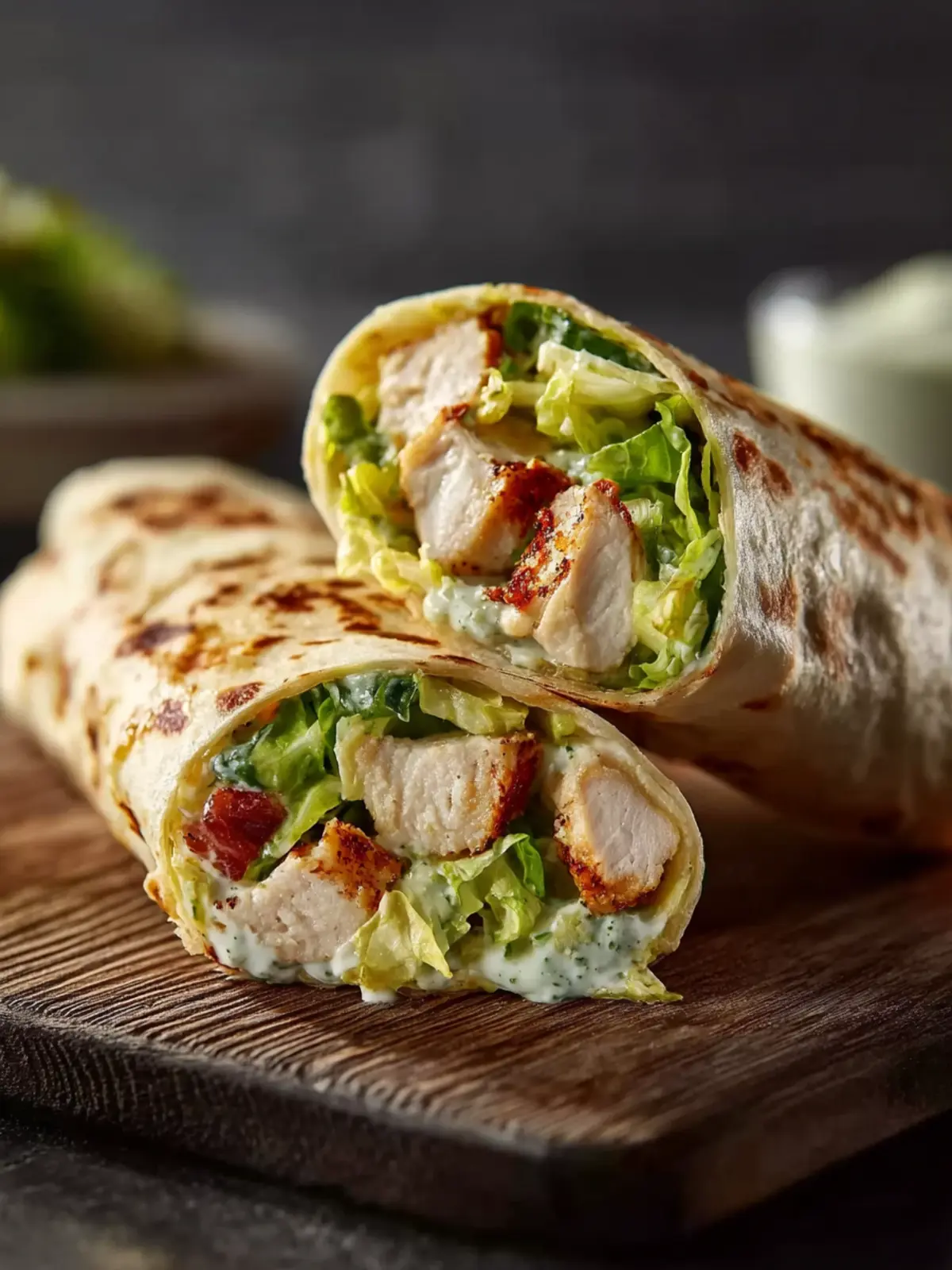 Chicken Caesar Wrap First Image
