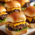 Irresistible Cheeseburger Sliders for Ultimate Flavor Bliss First Image