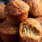 Cinnamon Sugar Mini Banana Muffins First Image