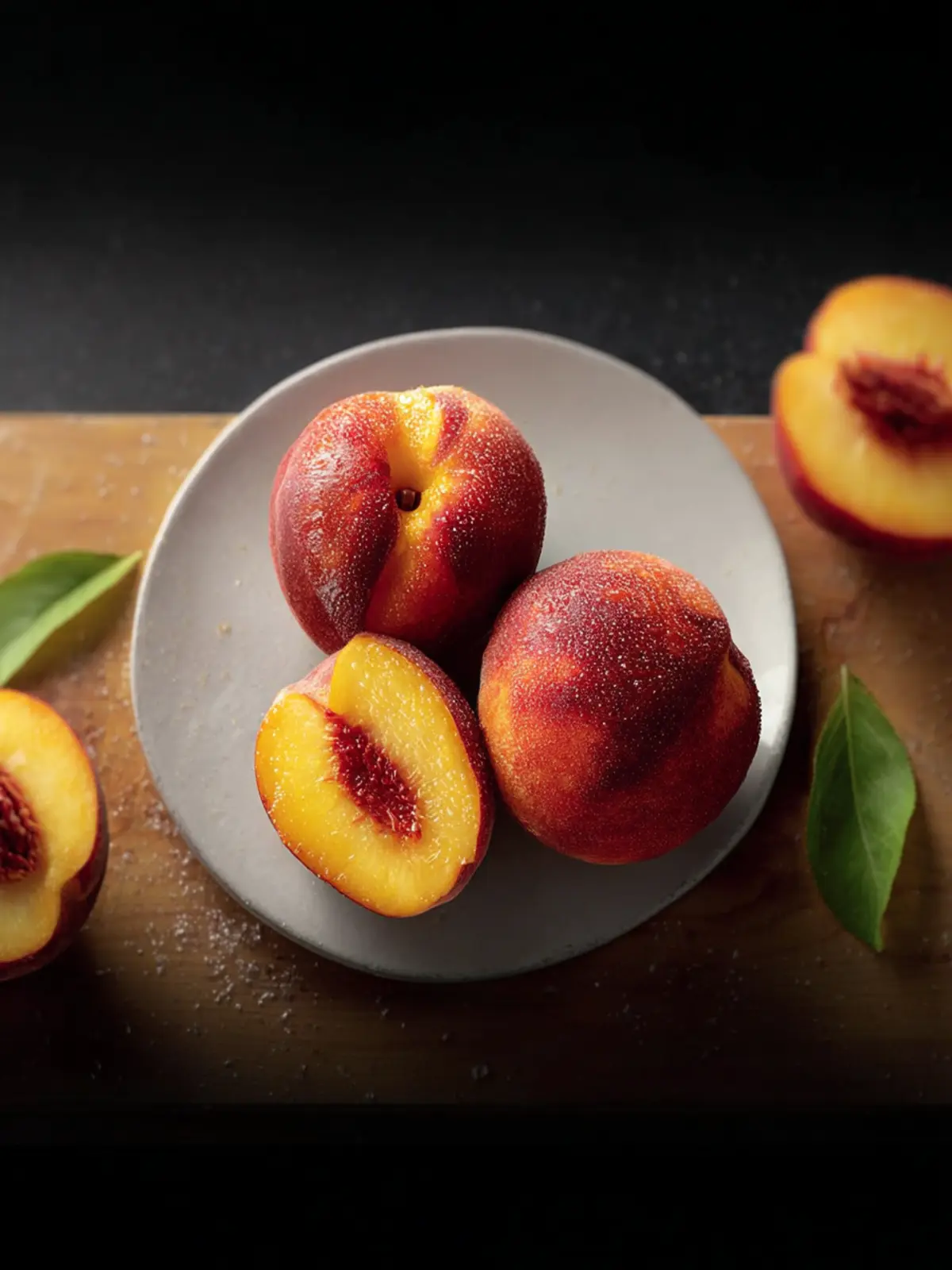How to Cut Peaches First Image