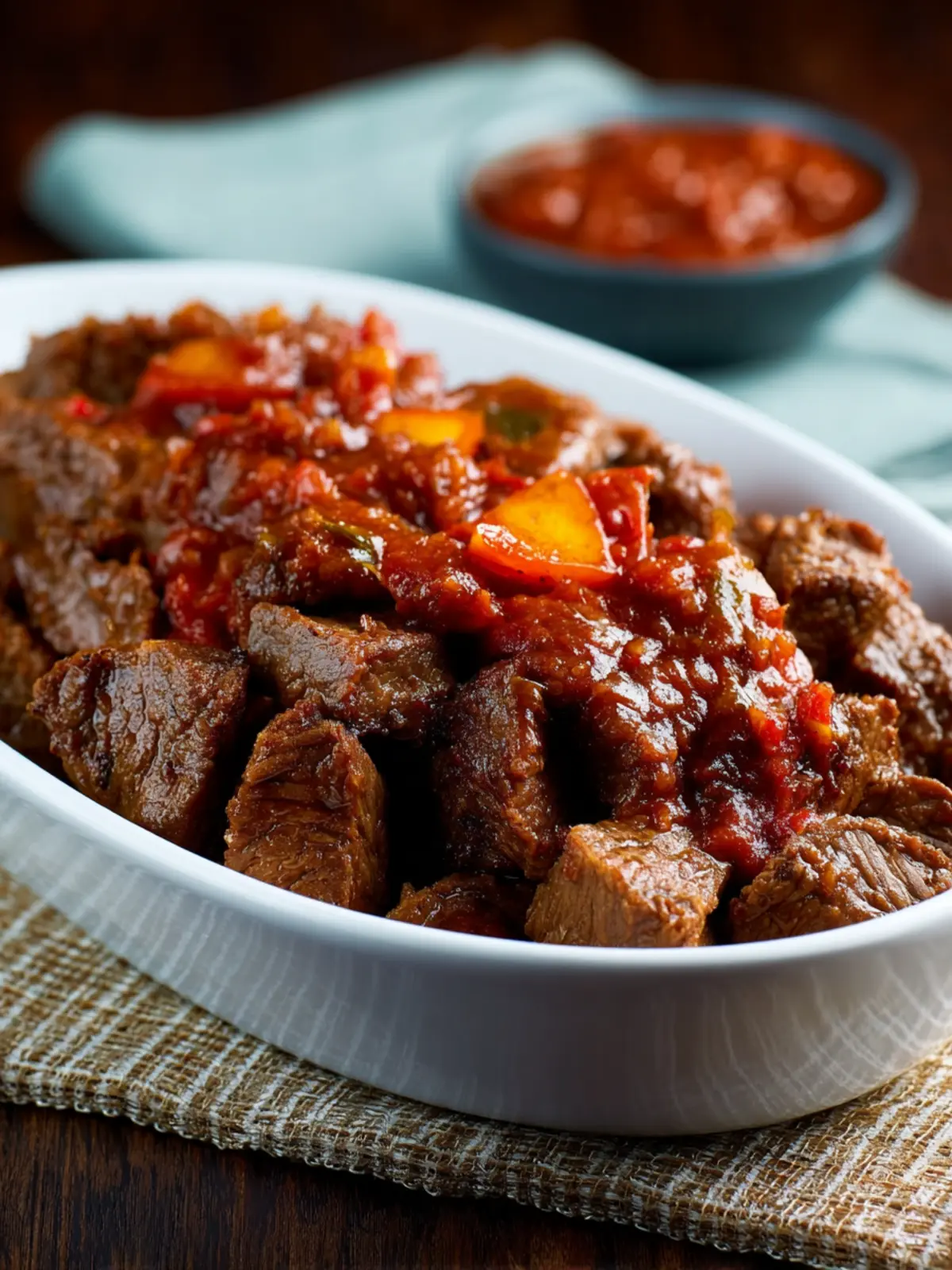 Sweet and Sour Beef (Slow Cooker) First Image