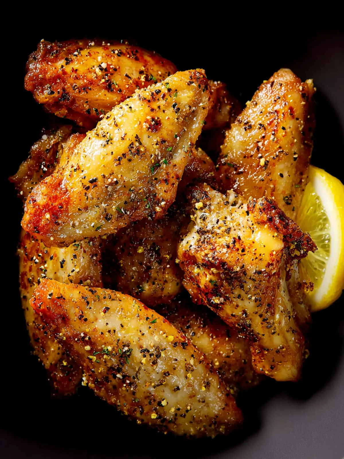 Air Fryer Lemon Pepper Wings First Image