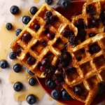 Blueberry Waffles (Crisp and Nutritious) First Image